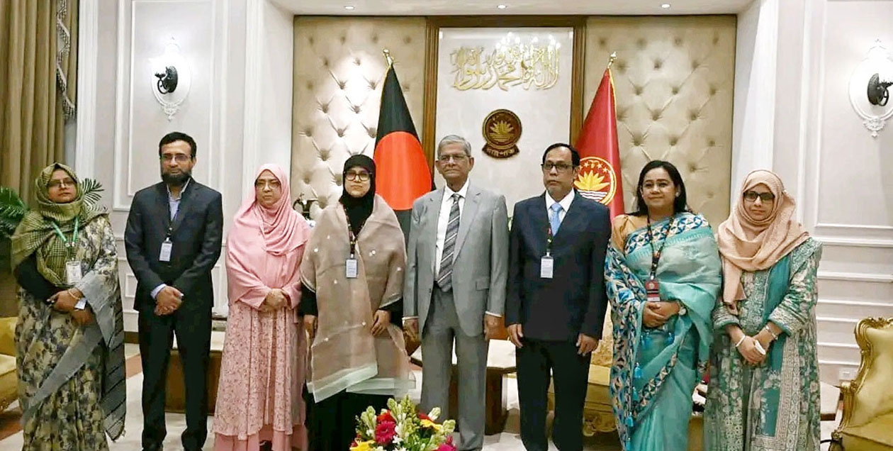 রাষ্ট্রপতির সঙ্গে বুটেক্স প্রতিনিধিদলের সাক্ষাৎ